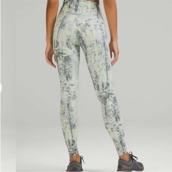 LULULEMON | Wunder Under Leggings Cinder Grain Smoked Spruce Women’s Size 2 - Picture 1 of 11